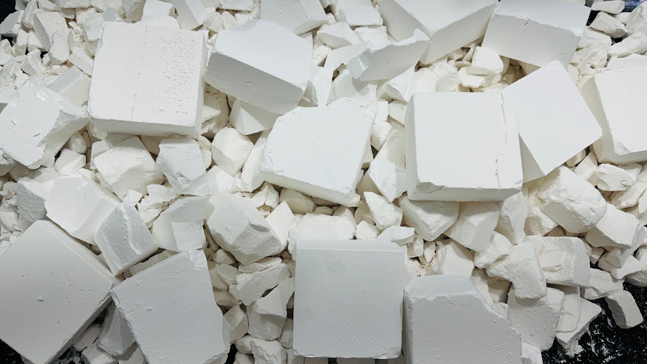 Fresh Broken Gym Chalk Crush | Oddly Satisfying ASMR