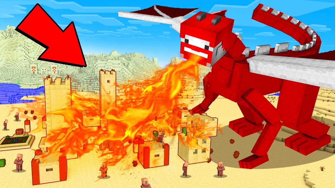ÜBERNIMM MINECRAFT als SUPER DRACHE!