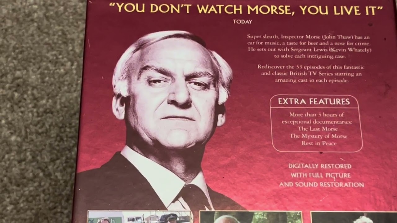 Morse: Colin Dexter’s books vs. The TV adaptation 