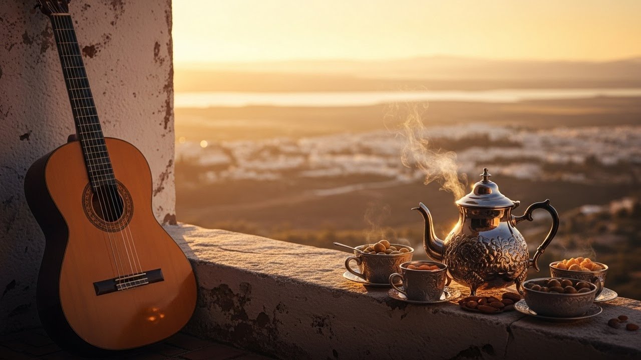 Spanish Guitar & Oud - Relaxing Flamenco Rumba Instrumental Creating A Calm And Cozy Mood
