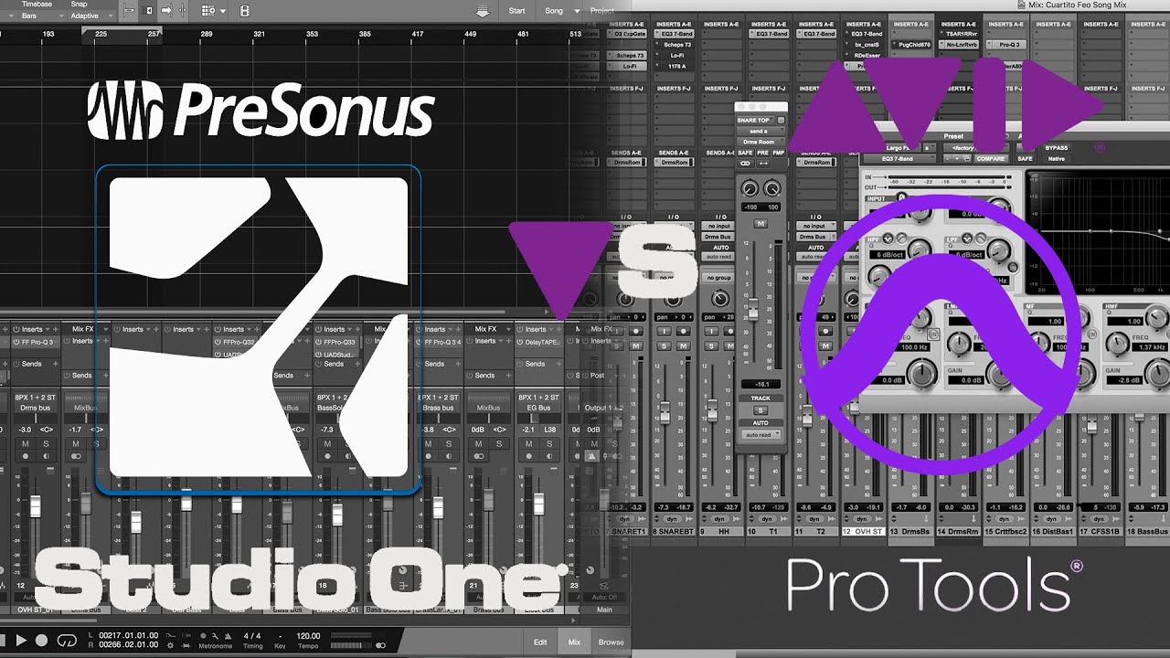 Studio One Vs Pro Tools