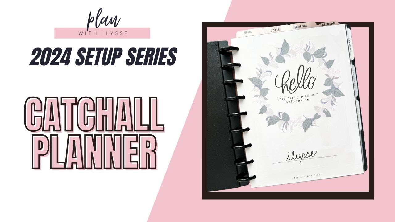 Setting Up My 2024 Catchall Planner