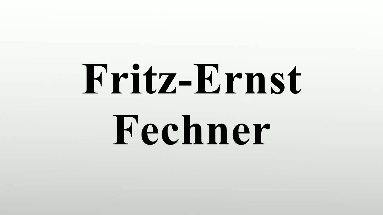 Fritz-Ernst Fechner