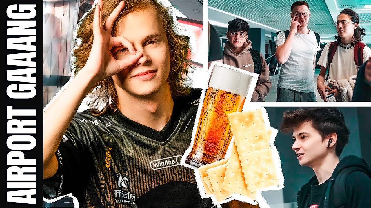 Ganked at the Airport | TI 2023 Vlog #1