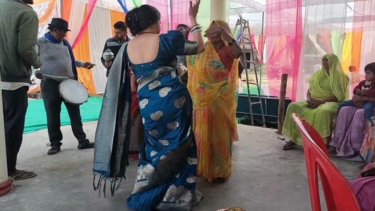 #पटेल परिवार का बघेली बैंड बाजा लोक नृत्य#देहाती नाच#bagheli band Baja dance