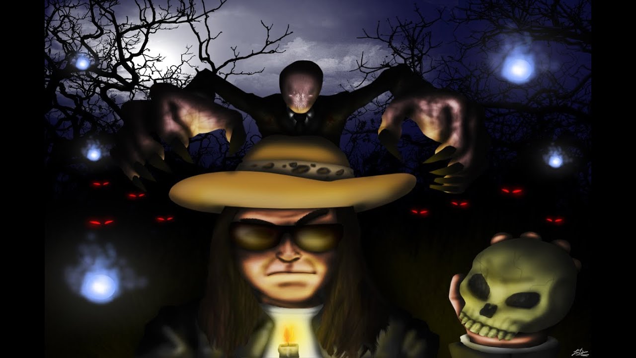 Dross juega Slenderman game