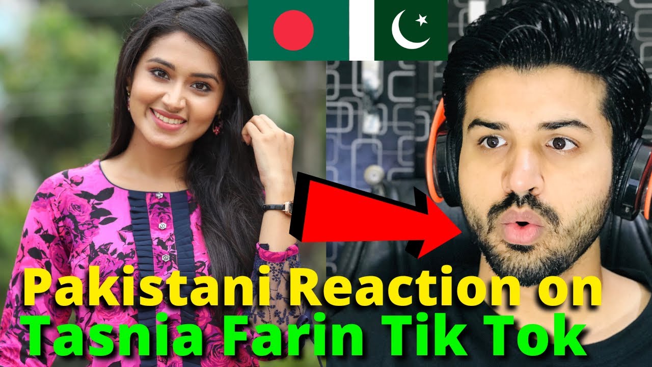 Pakistani Reacts on Bangladesh | Tasnia Farin REELS and TIK TOK VIDEOS | Reaction Vlogger