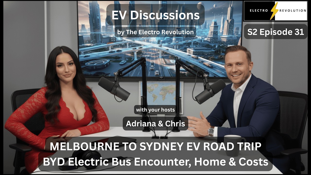 Подкаст EV Discussions — 2 сезон, 31 серия — Поездка на электромобиле из Мел в Сидней — знакомств...