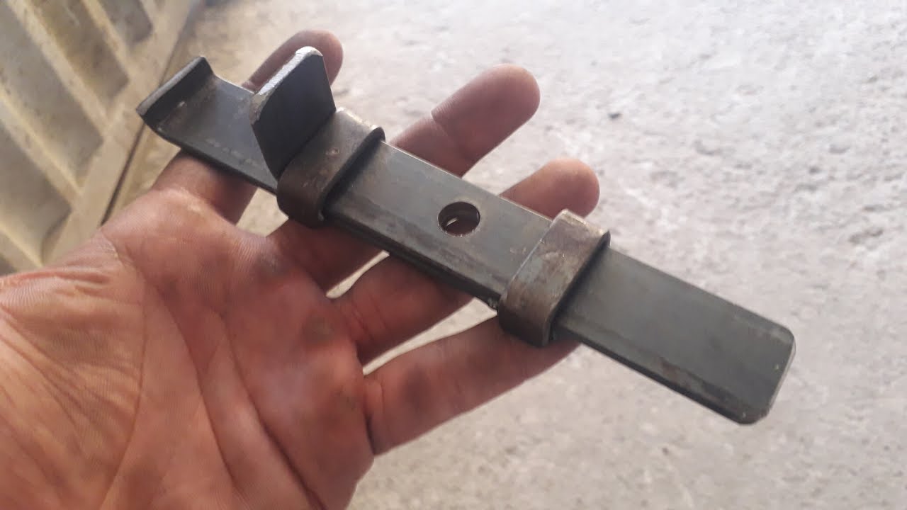 Como Fazer Trinco de Serralheiro