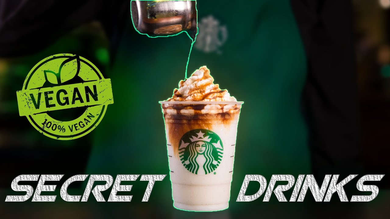 5 Secret Starbucks Vegan drinks ¦ (you will not find in the menu)