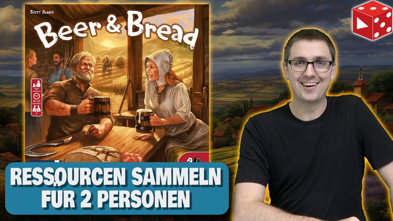 Beer & Bread - Platz 2 beim 2-Personen Brettspielblog Community Voting 2022