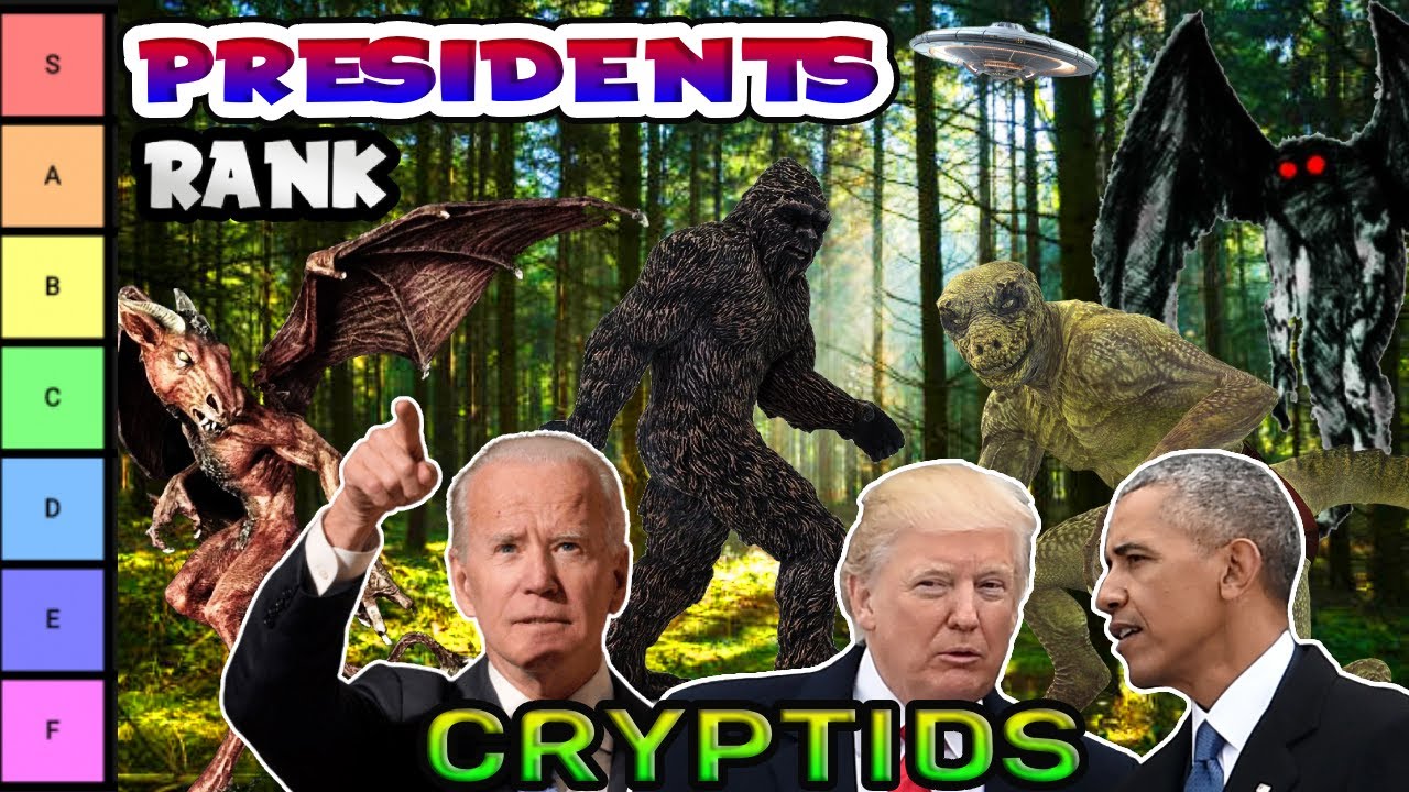 US Presidents make a Cryptid Tier List