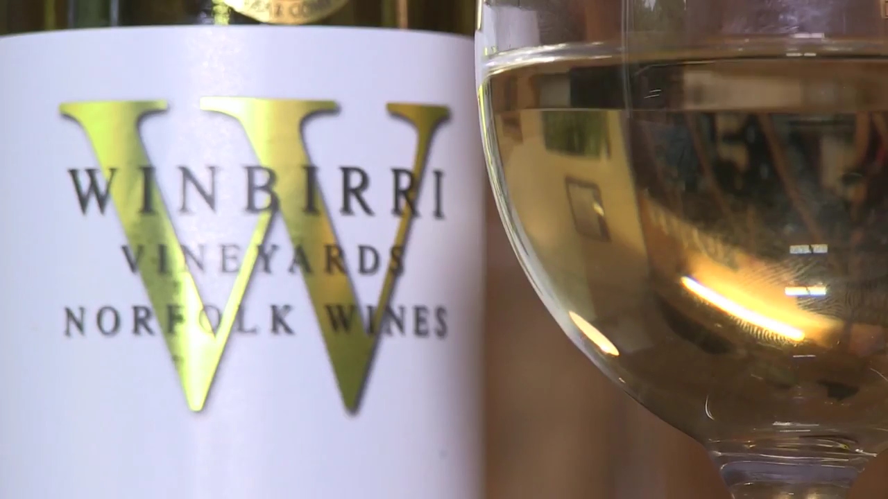 The world's best white wine... made in Surlingham, Norfolk