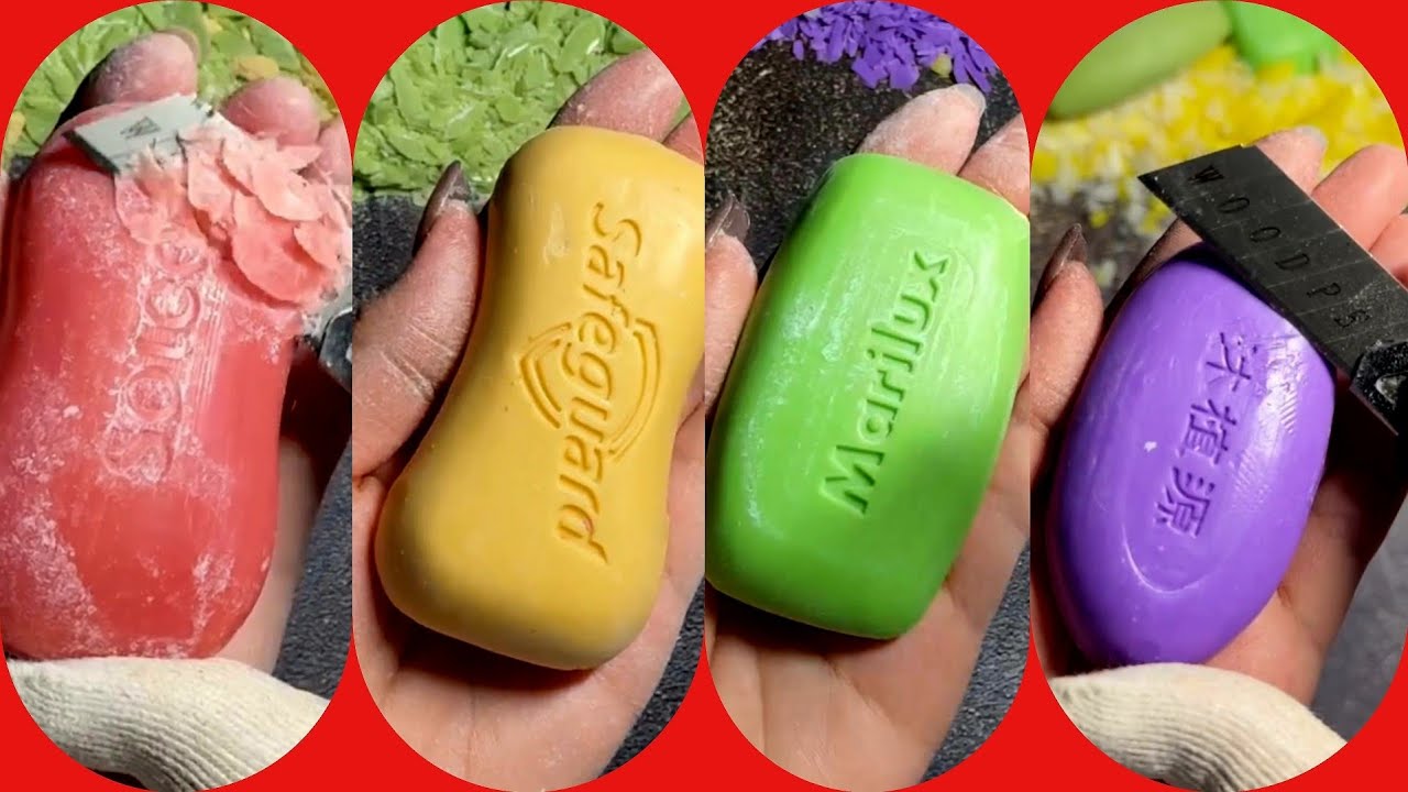 Satisfying Soap Cutting for Sleep & Relaxation | No Talking ASMR”