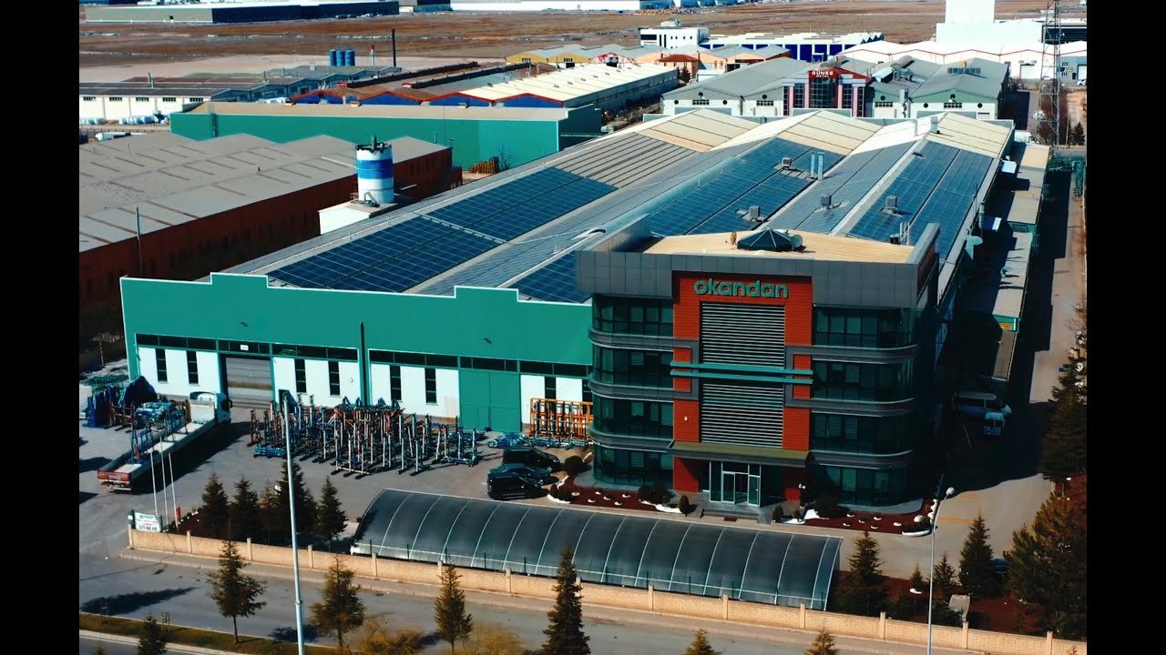 Okandan Beyaz Eşya camları Üretim Tesisi / Okandan Glass production line of Home Appliances Sector
