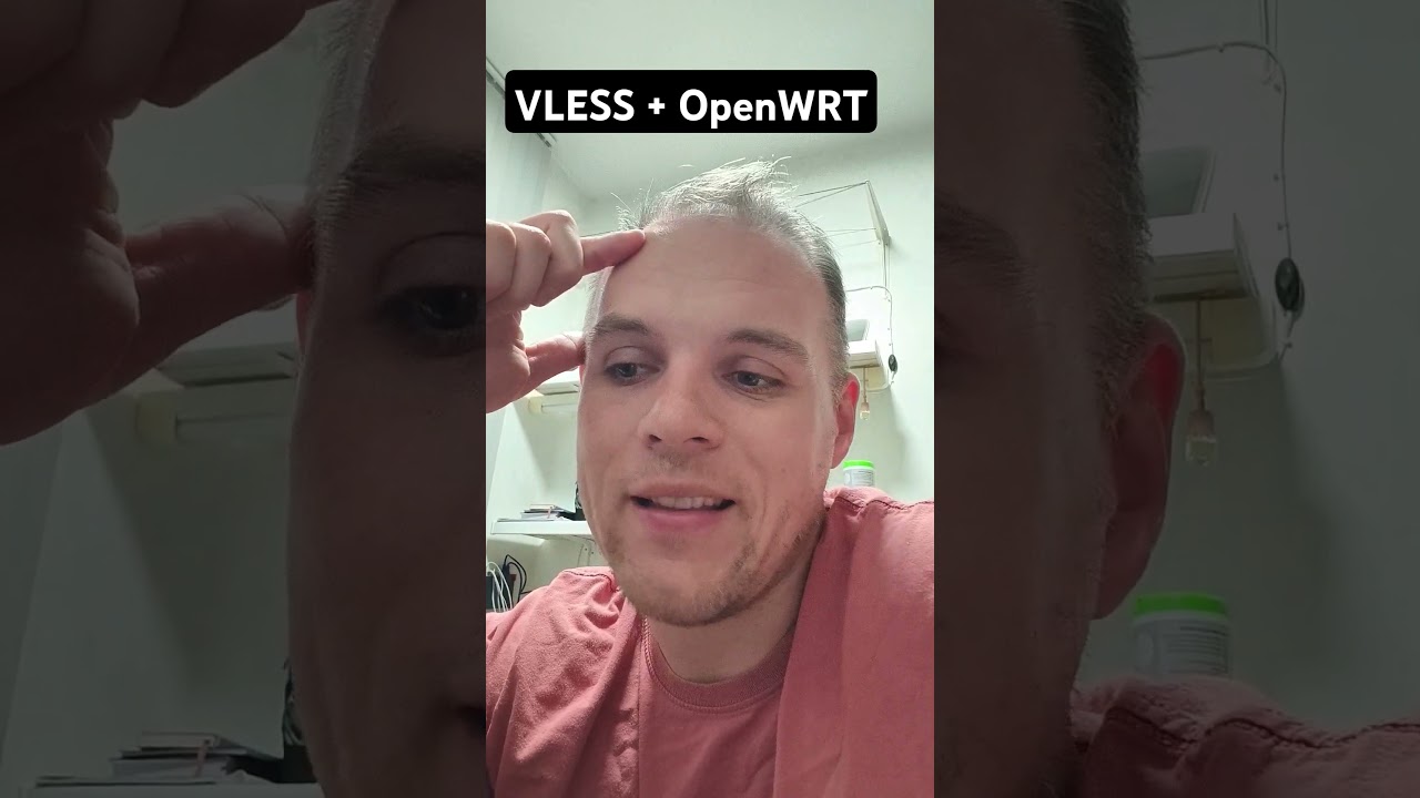 OpenWRT vless #vpn