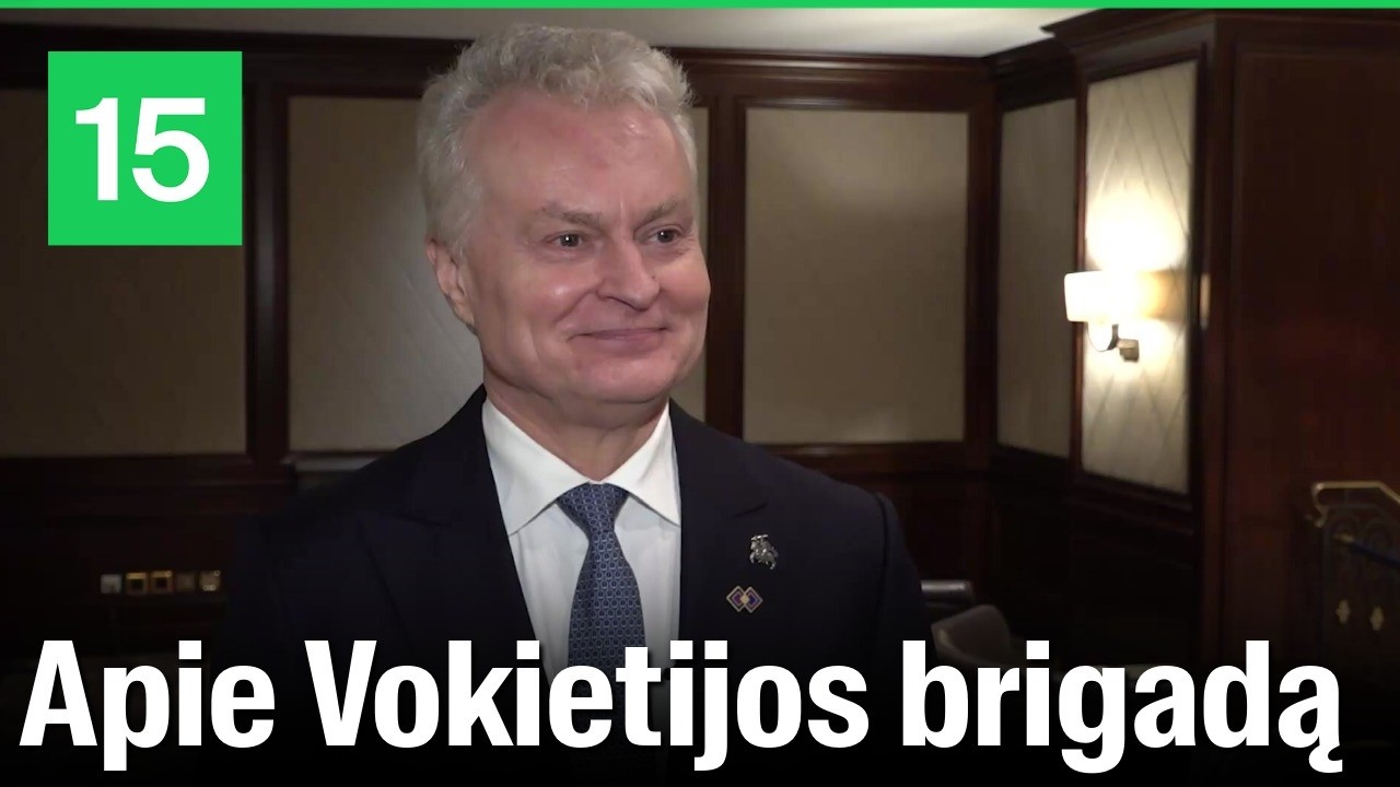 Gitanas Nausėda: tiek Vokietijos, tiek Lietuvos pusė ketina įgyvendinti savo įsipareigojimus