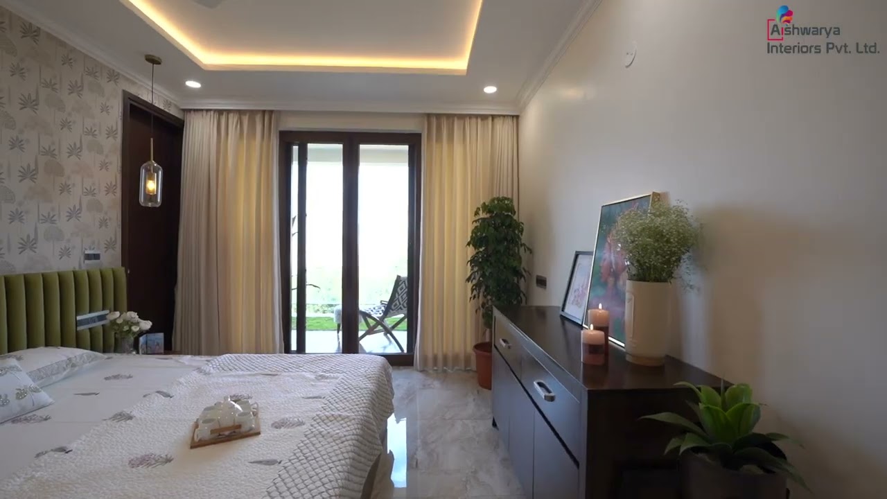 Роскошные интерьеры | Интерьеры Aishwarya | 3BHK Meadow in the Sun от Inner Spaces в Бангалоре