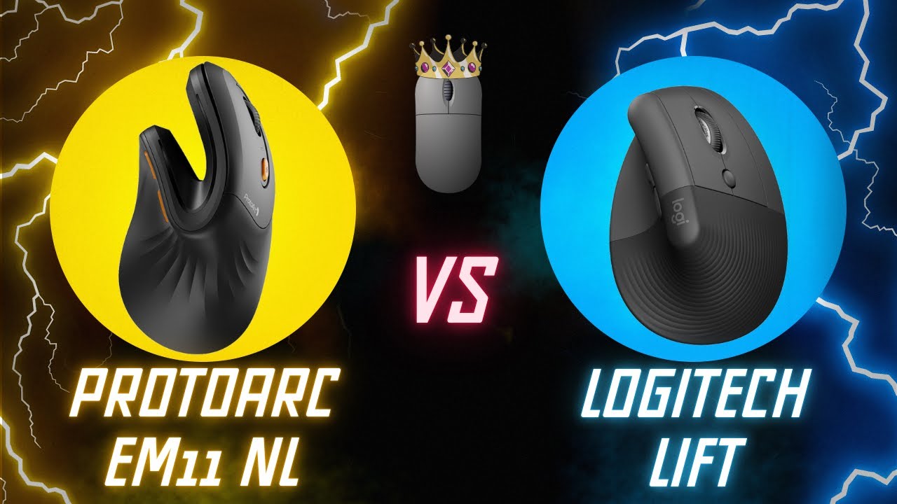 The BEST Vertical Mouse? ProtoArc EM11 NL VS Logitech Lift