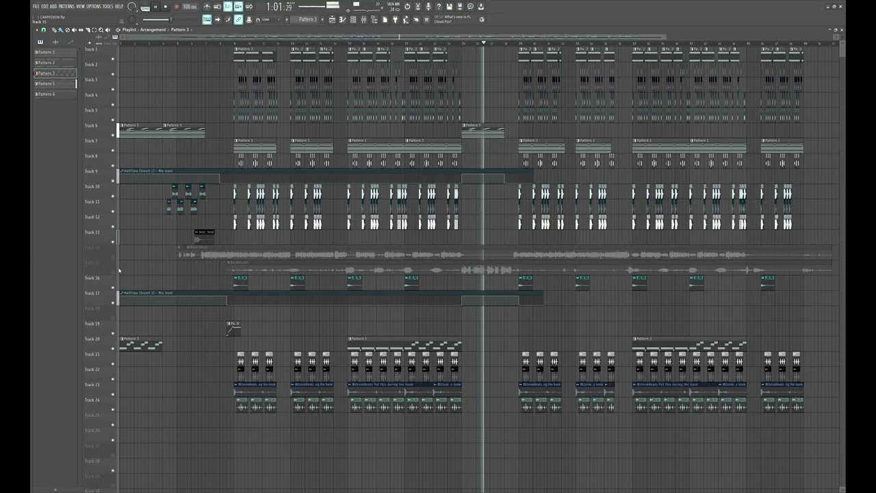 ENDER - CARPEDIEM INSTRUMENTAL REMAKE + FLP