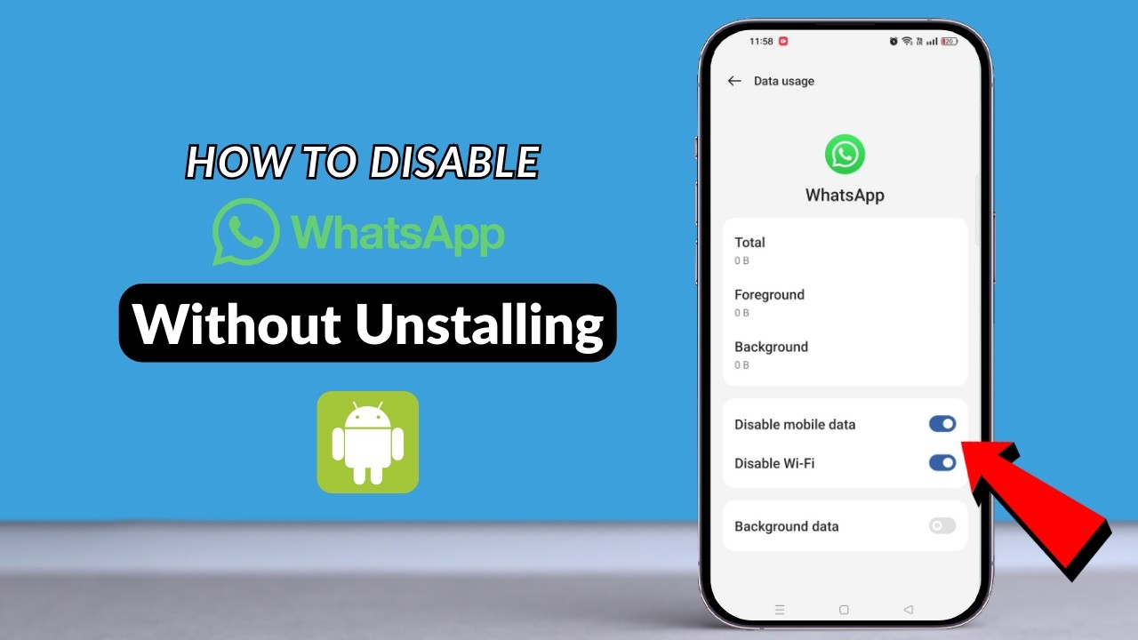 Как отключить WhatsApp без удаления (2026)