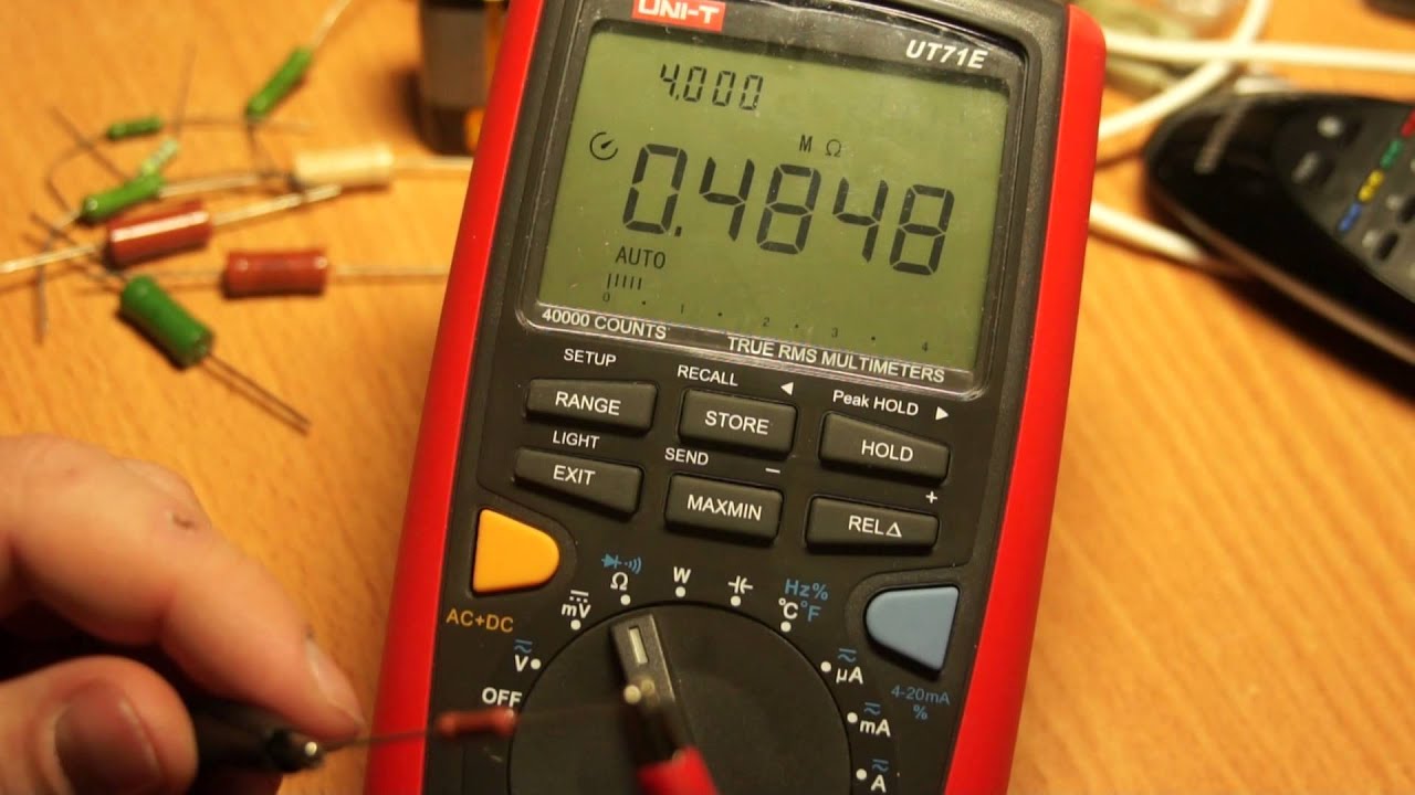 Мультиметр UNI-T UT71E.   Общий обзор функций