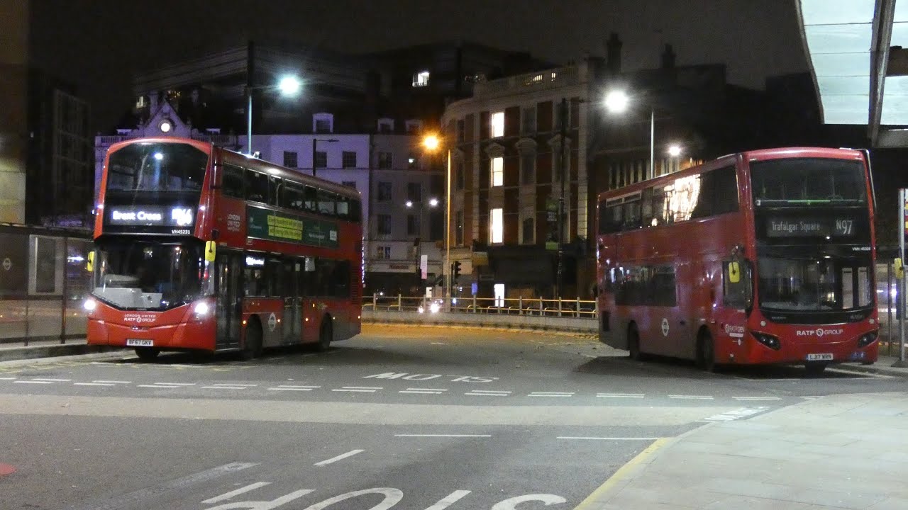Full Route Visual + Diversion | London United Route N266: Hammersmith - Brent Cross