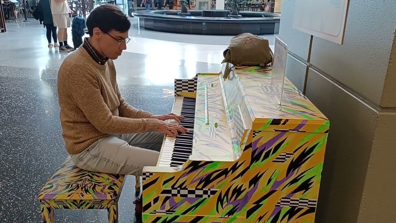 Take Me Back To the Garden of Love (1911) played at the San Diego International Airport