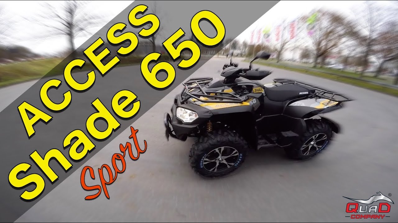 ACCESS Shade Sport 650 / ATV Test / ToxiQtime