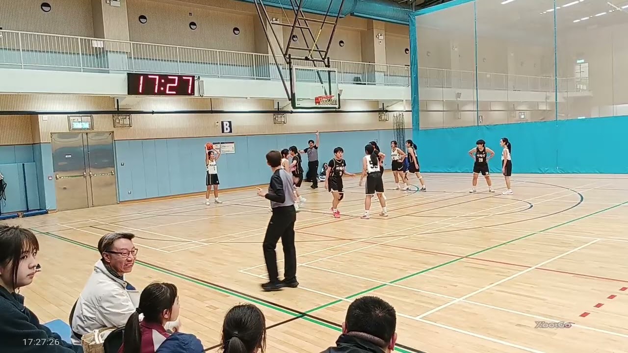 屯門區校際籃球比賽---女子乙組初賽--馬可賓VS何福堂 2025-2026(第二節)