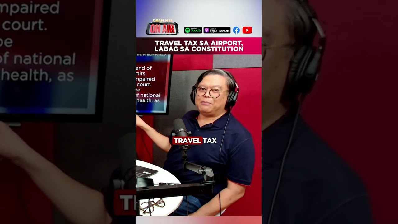 Travel Tax, labag sa Konstitusyon! | DMOA #shorts