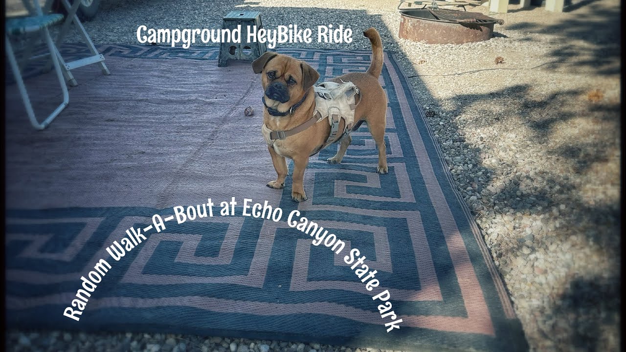 Echo Canyon State Park, NV. Hike and E-Bike campground ride along!