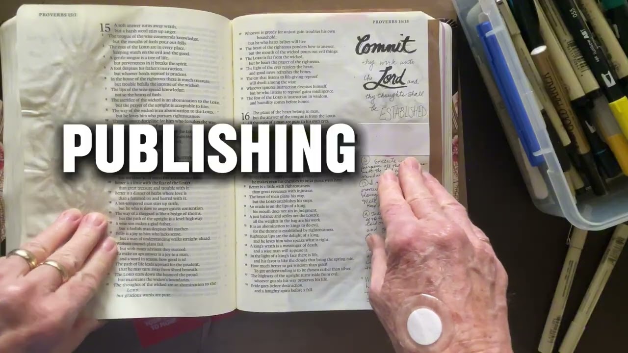 How to Use the SOAP method for Bible Journaling