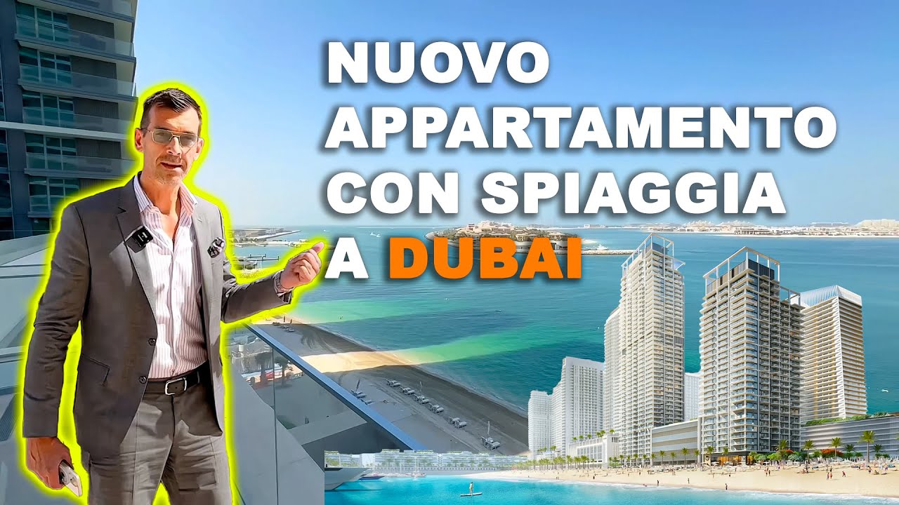 BILOCALE CON SPIAGGIA PRIVATA A DUBAI. #beachfront