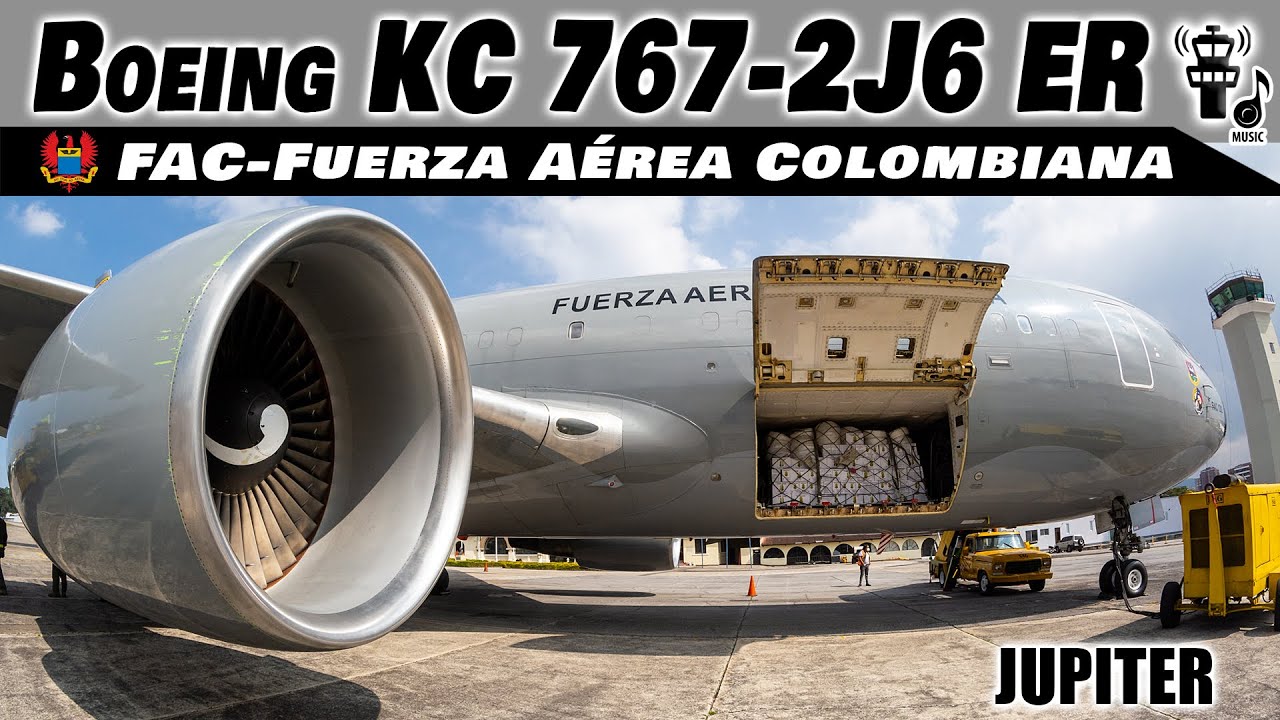BOEING KC-767-2J6ER Jupiter / FUERZA AEREA COLOMBIANA /Aeropuerto La Aurora / Guatemala