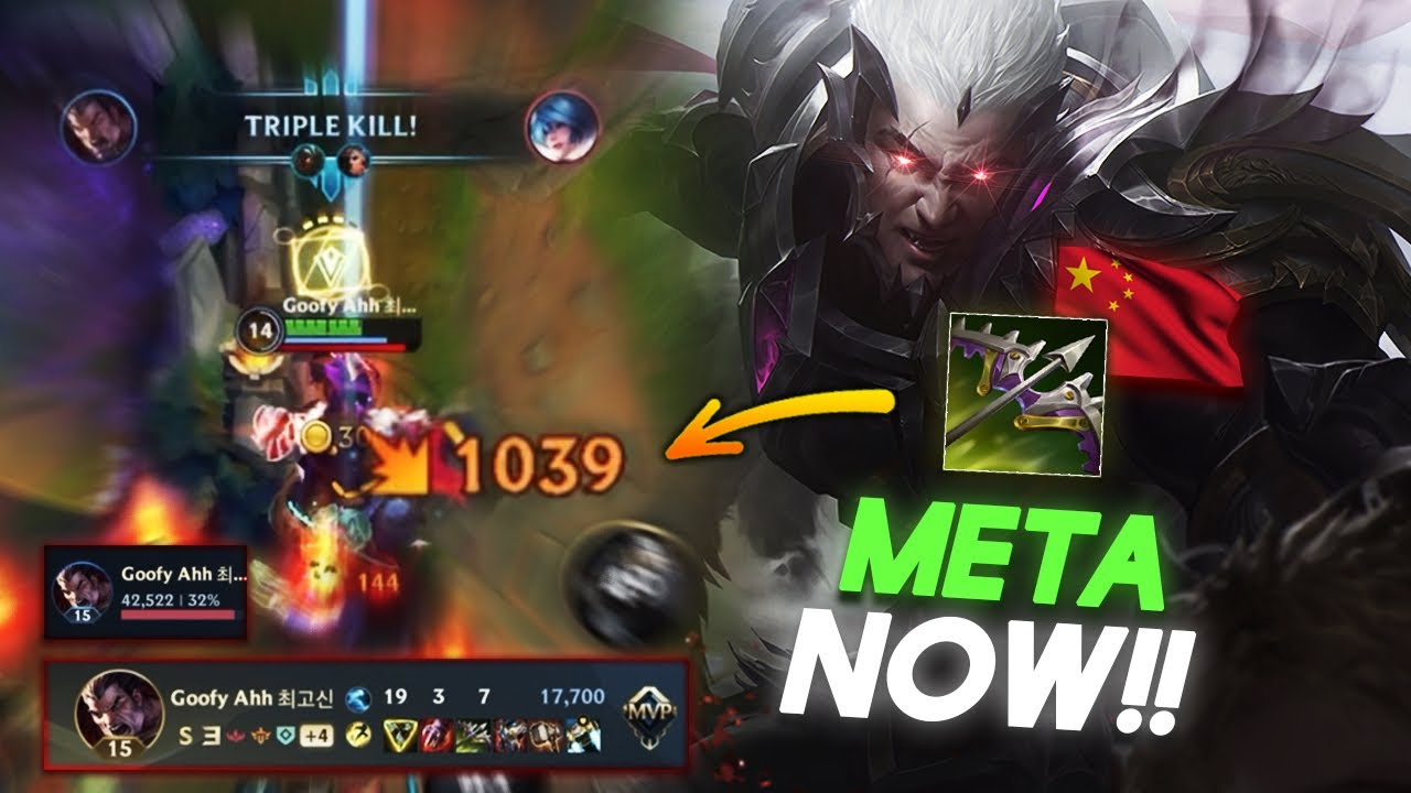 THIS IS WHY MORTAL REMINDER DARIUS BECOME META IN CHINA | WILDRIFT