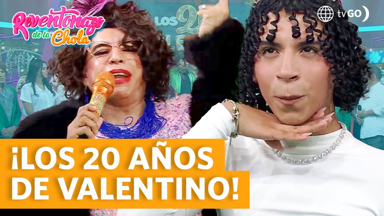 Reventonazo de la chola: Revivimos el fiestón de los 20 años de Valentino (HOY)