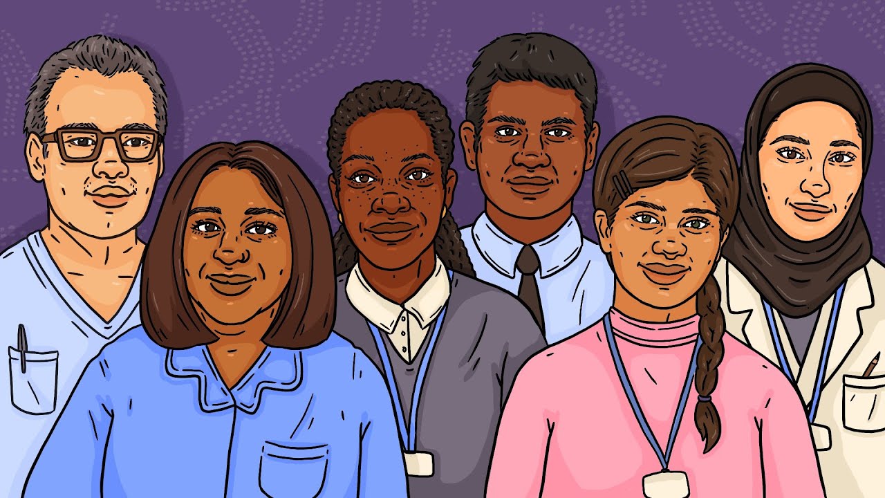 What's it like being a member of staff from an ethnic minority background in the NHS?