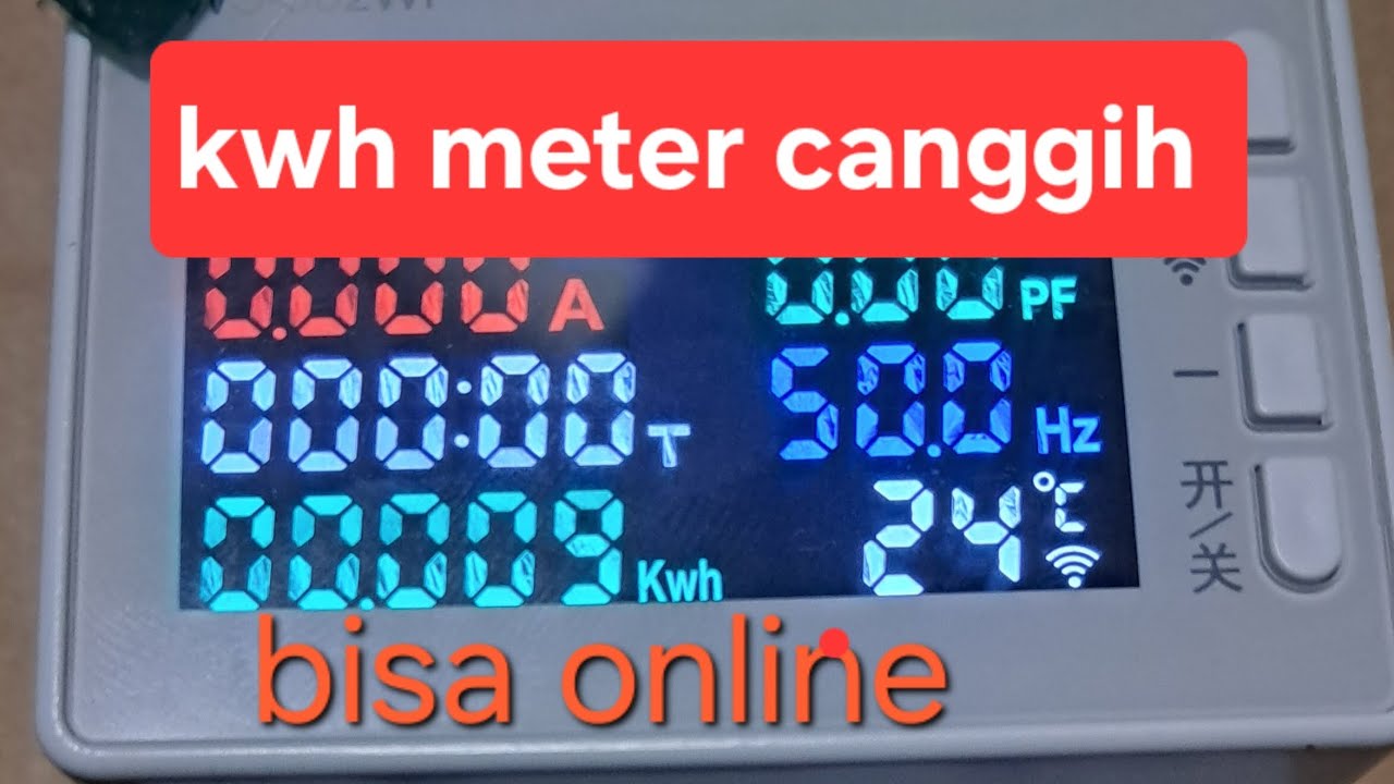 Pantau kwh meter dari handphone #plts #kwhmeter