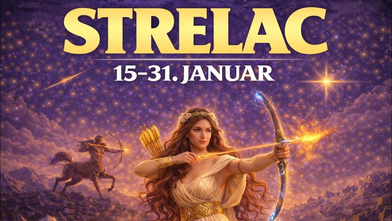 STRELAC ♐️ 15 - 31.JANUAR ♐️ Špijuni su među vama!! 🙂🍀❤️🌿🕊✨️
