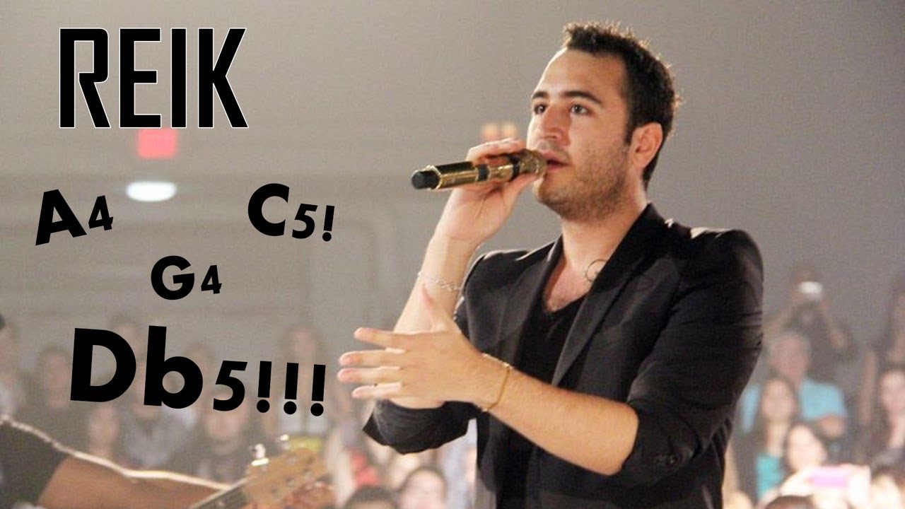 REIK / Jesús Navarro MEJORES NOTAS ALTAS / HIGH NOTES / AGUDOS