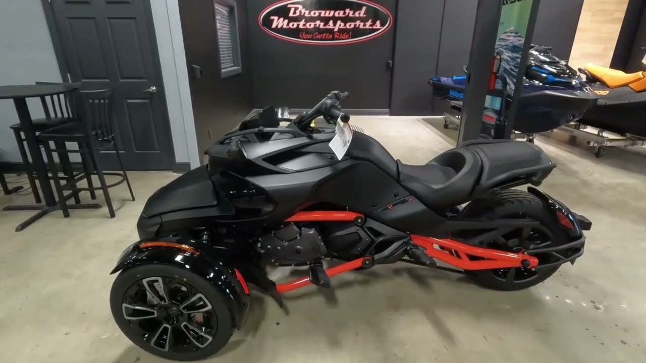 New Black 2026 Bombardier Can-am Spyder F3S 3-Wheel Vehicle For Sale In Port Richey, FL