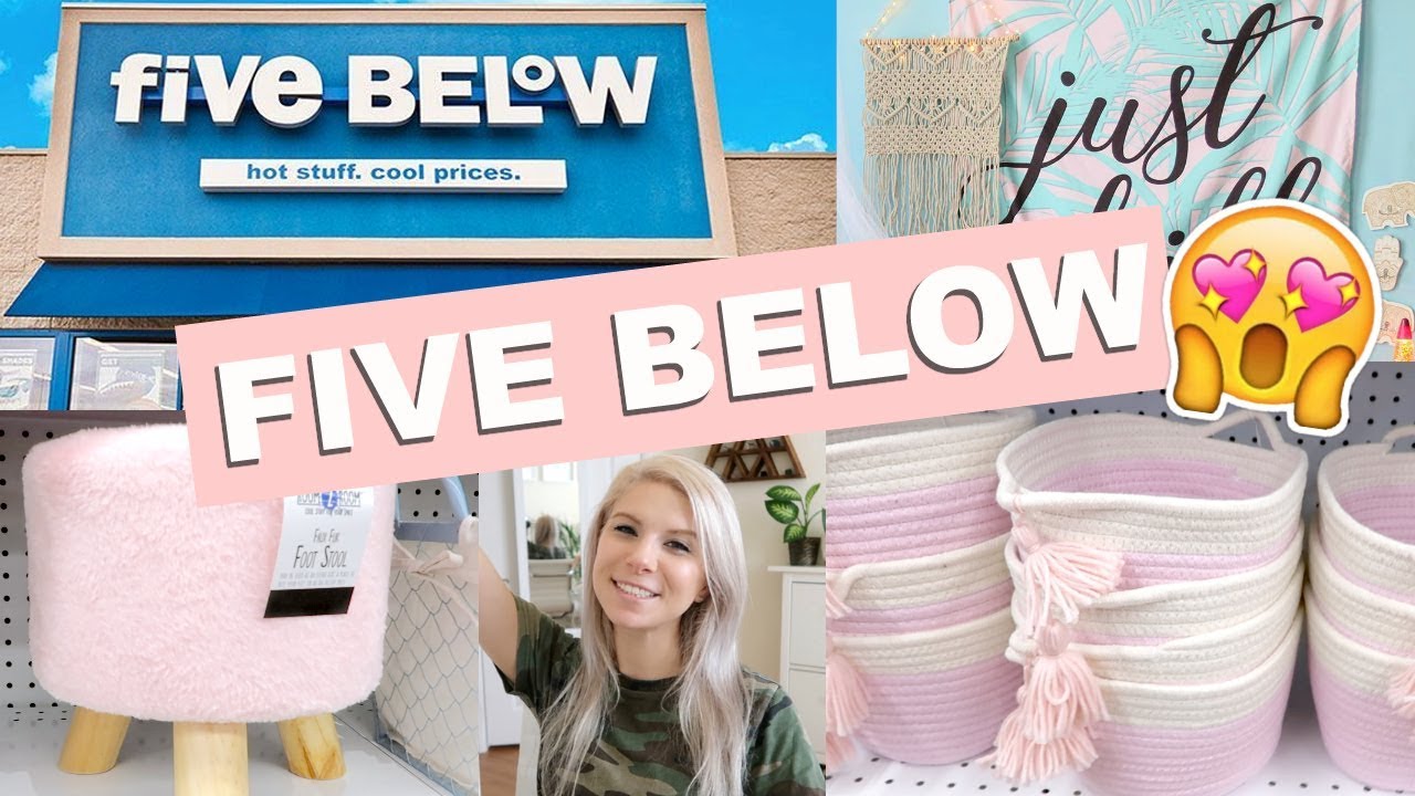 ☆ Five Below | CHEAP ROOM DECOR ☆