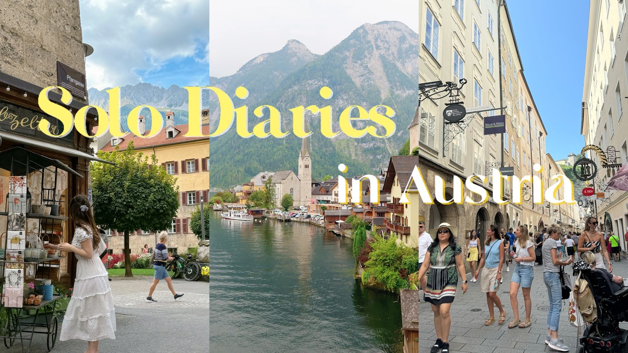 Solo Travel in Austria 🇦🇹 | Salzburg, Innsbruck, Hallstatt