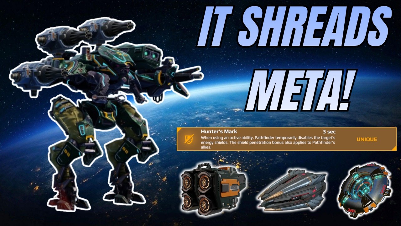 Оно вернулось! Следопыт уничтожает мета-ботов с помощью нового оружия из War Robots!