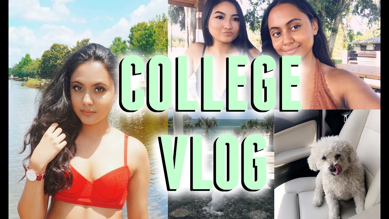 COLLEGE VLOG #2:  LAKE CLAIRE + MIDTERMS! | University of Central Florida