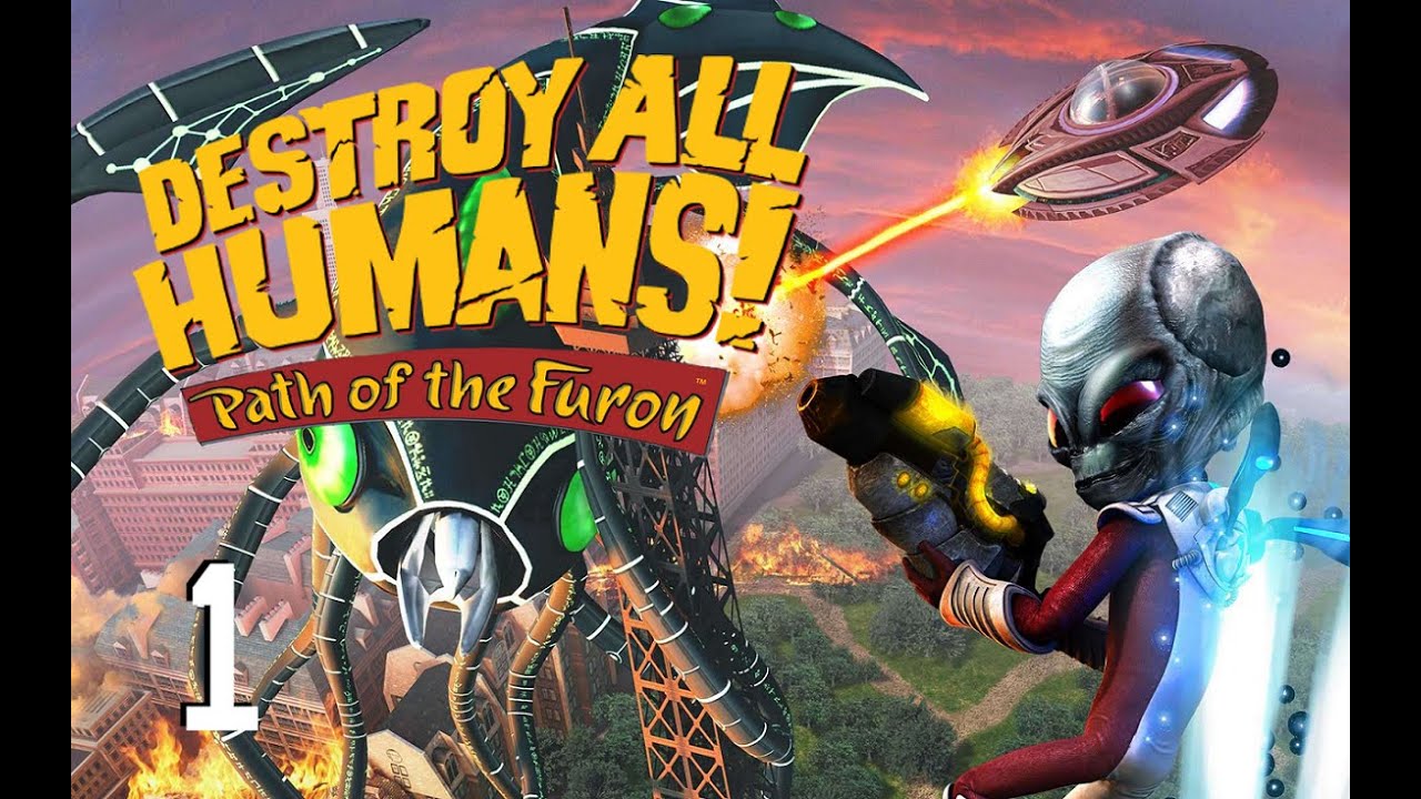 DESTROY ALL HUMANS! Path of the Furon Walkthrough (PS3) - PART 1 - Crypto Returns!