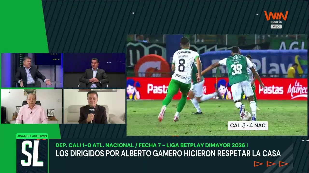 ⚽🔥¡Analizamos lo que fue la gran victoria de Cali ante Nacional en la fecha 7 de la Liga BetPlay! 
