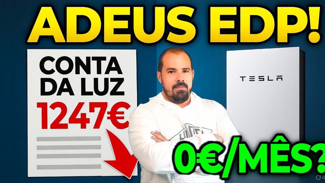 Powerwall 3 em Portugal: Como ELIMINEI 1247€ da Conta de Luz (Caso Real)