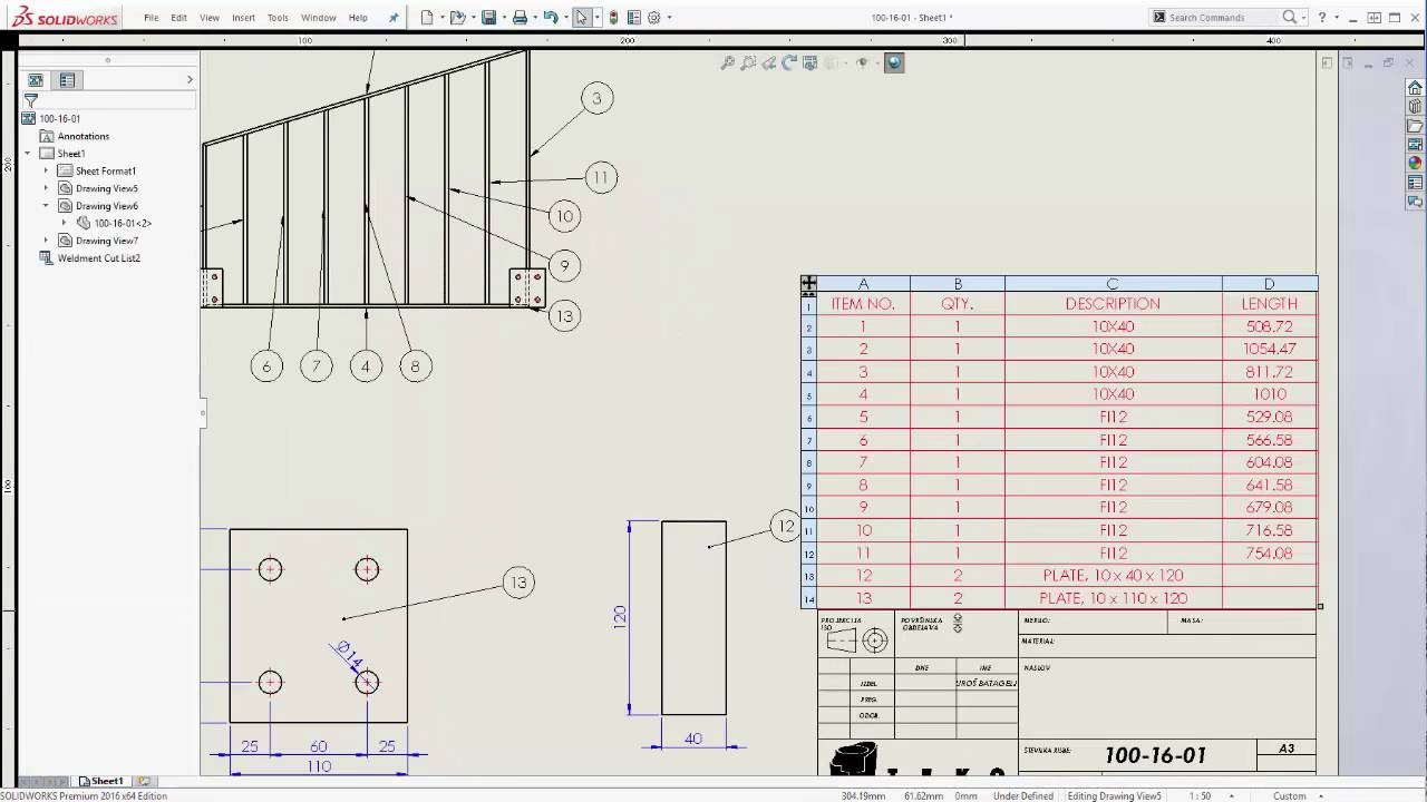 Creating Custom Weldment Profiles in SolidWorks